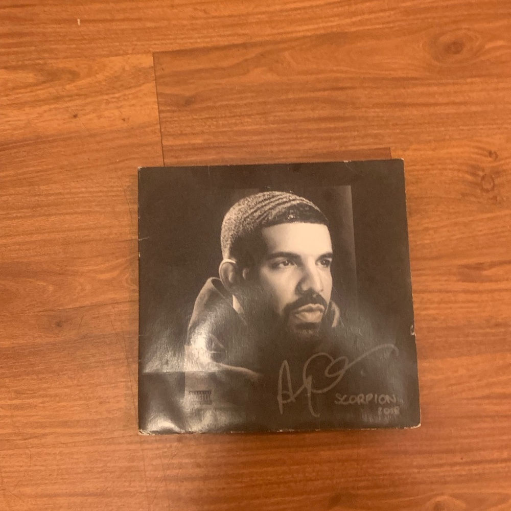 COPY - Drake Vinyl (Scorpion).  Minor Flaw. No scratches, record still plays.